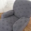 Stoelhoezen 1 Zits Fauteuil Sofa Cover Anti-Slip Fauteuil Liggende Bank Hoes Voor Woonkamer Relax Luie jongen