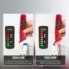 Aneng non contatto a penna led luci utensili elettrici Sensore tester allarme intelligente alimentazione alimentazione alimentazione tensione di tensione voltmetro