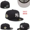 2024 Volwassen ontwerper Hoeden Baseball Fit Platte hoed NY Logo Verstelbaar Borduren Buitensporten Hip Hop Visser Mesh cap SF020