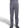 Service Heren Maxi Broek Voedsel Slijtage Keuken Bodems Voor Werk Kok Losse Streep Man Restaurant Chef Broek Uniform L9qw #