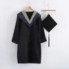 1 Set Academic Dr Polyester Graduati Uniform Duurzaam Uniek Elegant Feestelijk Touch Graduati Dr voor Unisex j1Ez #