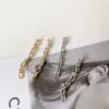 Stud Hiphop Metal Link Chain Lange Oorbellen Voor Vrouwen Punk Sieraden Vintage Oorbel Vrouwelijke Kwastje Brincos Rock Party Bijoux1957863 Drop Dhiqw