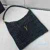 10A Straw Hobo Bag Summer Designer Beach Bags Weave Shoulder Underarm Hobos Luxury Tote Handbag Beach Totes Lafite Grass