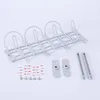 Hooks Table Bottom Power Cable Strip förvaring Rack Tray Fack Hanging Borge Layered Socket Board