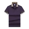 Designer pour hommes Polo Spring Summer Color Sleeves TEES GAGNES CORDES CORDES CONSTUSSION