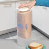 Storage Bottles Plastic Sandwich Bread Holder With Airtight Lid Fresh Container Loaf Box For Small Specialty Loaves