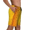 Shorts pour hommes 3D imprimé bière planche été Hawaii mode vêtements de sport pantalons courts mâle séchage rapide classique grande taille maillot de bain