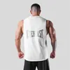 T-shirts voor heren LYFT Jointly GYM Heren Zomer Gym Katoenen tanktop Mouwloos shirt Fitnesskleding Hardlooptanktop Sweatshirt J240330