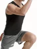 Mäns kroppsformar Bastu kostym Skjorta - Värmefångning av svettkomprimering Vest Shapewear Top Gym träning mångsidig shaper midjetränare