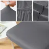 Capas de cadeira à prova d'água Stretch Home Capa Sólida Cor Durável Bar Chiar Protetor Curto Back Soft Convenent Stool