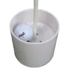 AIDS PGM GOLF PATTION GRÜNEN GINTER Garten Abs Plastik Übung Loch Tasse Flagge Stick Pitch -Ausrüstung Weißes Zubehör ca. 500 g 10,5 cm