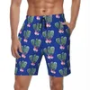 Men's Shorts Red Radishes Board Summer Carrots Sports Fitness Beach Men Quick Dry Hawaii Pattern Plus Size Swimming Trunks