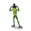 Dekorativa figurer MyBlue Home Room Desk Decor Frog Magician Sculpture Staty Harts Crafts Nordic Kawaii