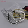 topqueen VA12 Mini Wedding Veil Multiple Styles Birdcage Veil with Rhinestes Detachable Blusher Bachelorette Party Accories 11Q3#