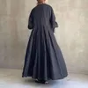 Robe de banlieue à manches longues et col rond pour femme, nouvelle mode automne 2023, 249425