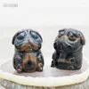 Hänghalsband 10st grossist tiger ögon shar pei form lös sten pm42151