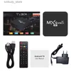 Set Top Box MXQpro RK3229 Android 10.1 Smart TV Box Lettore multimediale 4K TV Box Android 7.1 4 GB 32 GB 64 GB Telecomando TV Set Top Box Q240331