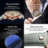 Montres-bracelets POEDAGAR Casual Quartz Hommes Montres De Luxe Marque Calendrier D'affaires En Cuir Sport Montre-Bracelet Mâle Étanche Cadeaux Horloge Relgios 24329