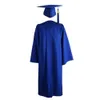 graduati Gown Colorfast 2023 High School Bachelor Academic Dr Zipper Solid Color Academic Costume Student Supplies P7tL#