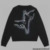 Designer High quality autumn and winter light luxury Paris B home graffiti sweater loose Korean round neck long sleeved top for men and women U907