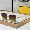 Designer de marca de moda Mulher óculos de sol Retro Anti-Glare Driving Designer clássico FD4082US Eyewear com a marca Sun Glasses Woman With Box