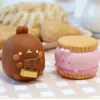 Aven Rabbit Molang Snack Time Series Blind Box Toy Surpresa Cute Model Girl Regalo di compleanno 240325