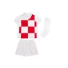 Maillot de football de Croatie 2024 Coupe d'Europe Nouveau 2025 Équipe nationale de Croatie 24 25 Maillot de football Hommes Kit Kit Ensemble KOVACIC Accueil Blanc Extérieur Bleu Hommes Uniforme PERISIC MODRIC PASALIC