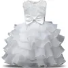 Mädchen Prinzessin Blume Luxus Party formelle Kleider für Hochzeit Geburtstag Tutu Kleid Kinder elegante flauschige Vestidos für 410 Jahre 240321