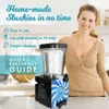 Mr. Slushee Home Un adoucisseur de comptoir de cuisine nouvellement amélioré, 33 onces liquides (environ 1005,5 millilitres), boisson congelée froide, tasse de boue, transformez votre