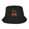 Berets Dice Cherries Bucket Hat Panama For Man Woman Bob Hats Outdoor Fisherman Summer Beach Fishing Unisex Caps