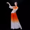 classical dance woman graceful Chinese style Yingshan red Yangko dr fan dance umbrella dance performance set Q3ww#