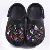 Shoe Parts Accessories Custom Clog Charm Black Girl And Boy Shoes Charms For Kids Gift Wholesale Drop Delivery Dhvya