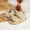 Sandals KIDSUN Baby Sandals Girls Boys Infant Shoes Summer Soft-sole Anti-Slip Rubber Garden Toddler First Walkers Shoes 0-18 Months 240329