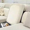 Stol täcker ljus lyxig chenille soffa madrass geometrisk mjuk elastisk chaise lounge soffan kudde slipcover