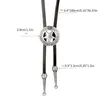 Bow Ties Hollow Out Star Pendant Bolo Tie For Men Women Bridegroom Wedding Necklace Western Cowboy Necktie Shirt