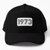 Ball Caps 1973 Baseball Cap Hat Funny Beach Bag Hats Eleganckie kobiety męskie