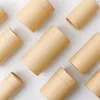 Cadeau cadeau 5pcs kraft boîte de pot de papier boîte d'emballage de thé peut cylindre rond bouteille d'huile paquet tube en carton