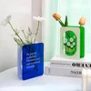 Vase Lightury Acrylic Vase Whaseale Home Art Flower Arranger Color Color Color Living Room Table Hydroponic Creative Decoration