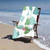 Towel Ivysaur Pattern 80x130cm Bath Brightly Printed For Picnic Souvenir Gift