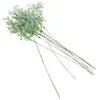 Decorative Flowers 10pcs Artificial Greenery Stems Faux Picks Wedding Bouquet Table Centerpieces