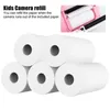 57 * 30 mm Roule White Color Paper Matériau pour enfants pour enfants Caméra Mini Photo Imprimante Thermal Notes Label Adhésif autocollant papier