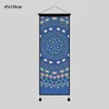 Tapisseries tenture murale tapisserie Boho défilement peinture toile impression photos Art pour chambre Mandala décoratif