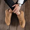 Casual Schuhe Leder Männer Lace Up Oxfords Mode Mann Schuhe Für Designer Formale Outdoor Kuh Wildleder