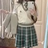 japanese Women's High School Student Sweater Korean Girl Uniform Pullover Vest JK Knit Cott Cardigan Anime Cosplay Costume S4h4#