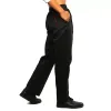 Ресторан Полосатая черная униформа шеф-повара De Executive Party Новые эластичные брюки с белым перцем Red Cook p4Bl #