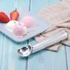 Coffee Scoops Stainless Steel Ice Cream Spoon Set Portable Non-Stick Antifreeze Kitchen Accessories 4Pcs CNIM
