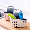 Kitchen Storage Sink Drain Basket Hanging Bag Faucet Dishwashing Sponge Shelf Supplies Pool Punching-free