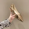 Casual Shoes 2024 Thick Heeled Pu Leather Office Ladies Pumps Pointed Toe High Heels Woman Spring Classic Women Plus Size 34-43