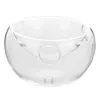 Bowls Chilled Serving Dish Transparent Salad Bowl 2 Tier Tray Glass Dry Ice Tableware Desserts