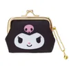 Women Girl Cartoon Kuromi Printing Mini Portable Bags Fashion Coin Purse Card Holder Wallet Key Pouch Make Up Cartoon Bag Walls 218